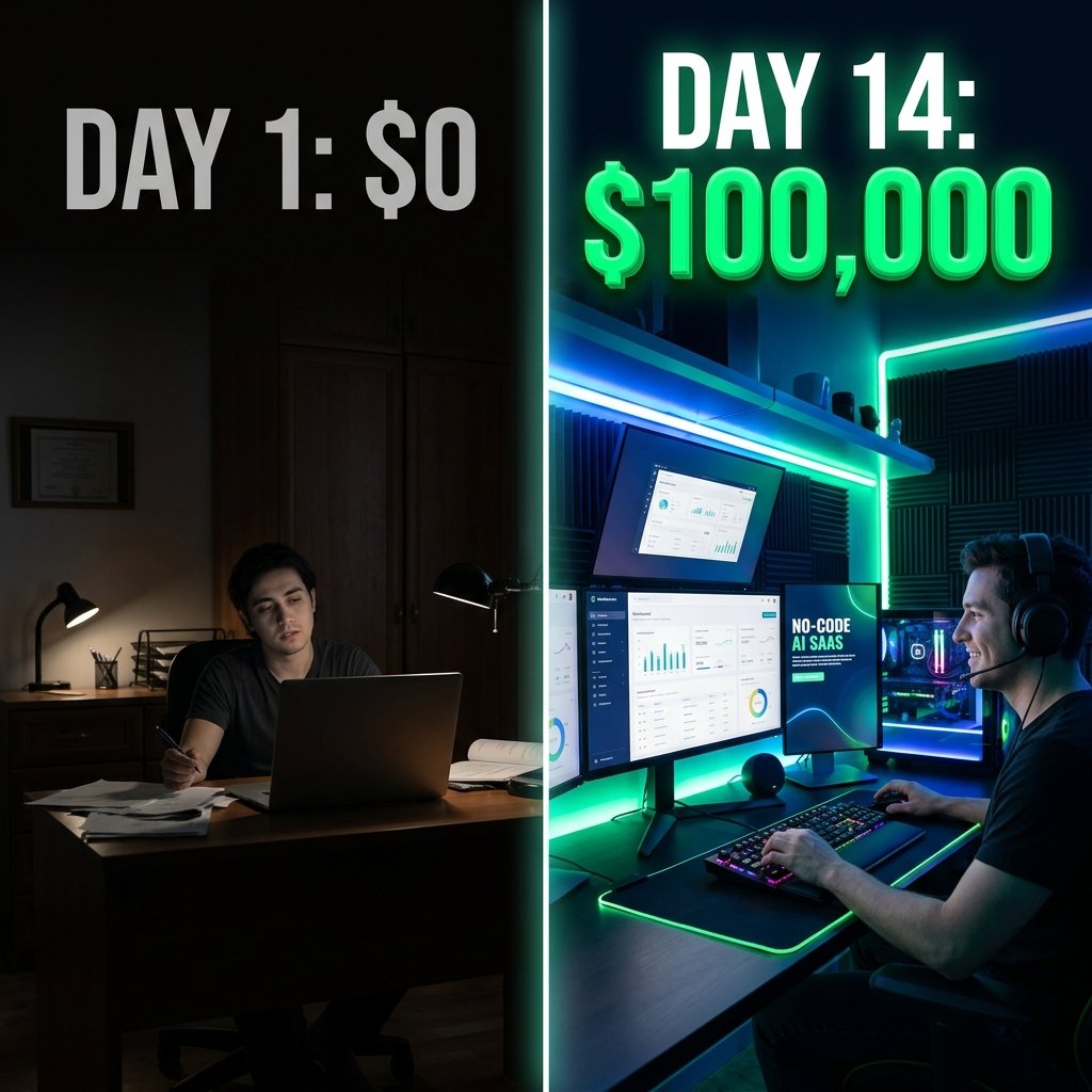 How I Built a $100k Micro-SaaS in 14 Days Using Only No-Code AI Tools